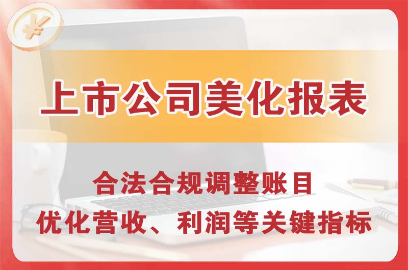 驻马店上市公司美化报表